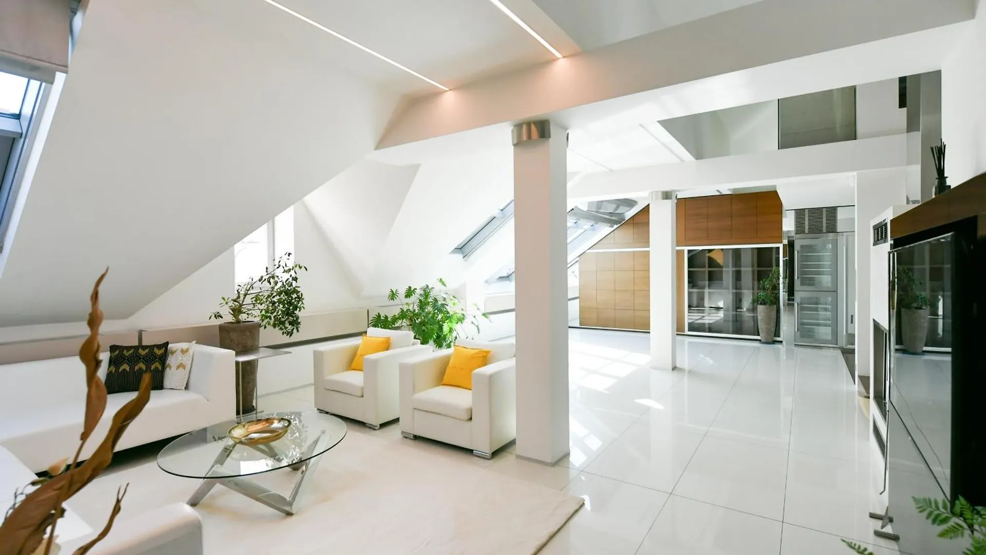 Appartement Presidential Penthouse, 303M2, Jacuzzi On Terrace, Sauna, 6Bdrm, 4Bthrm, Ac, Lift Praag