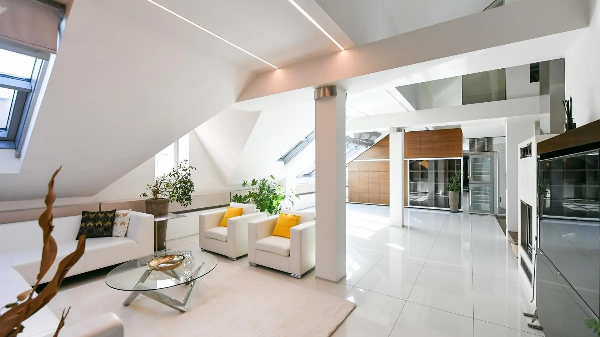 Appartement Presidential Penthouse, 303M2, Jacuzzi On Terrace, Sauna, 6Bdrm, 4Bthrm, Ac, Lift Praag